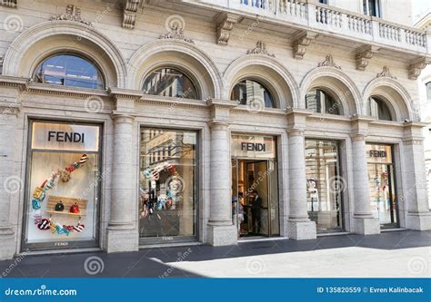 fendi store in rome italy